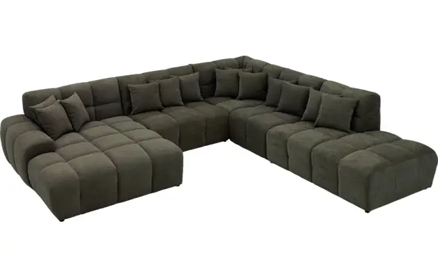 Goossens excellent u bank kubus groen stof - 8252786-goossens-excellent-kubus-bank-stof-groen-04