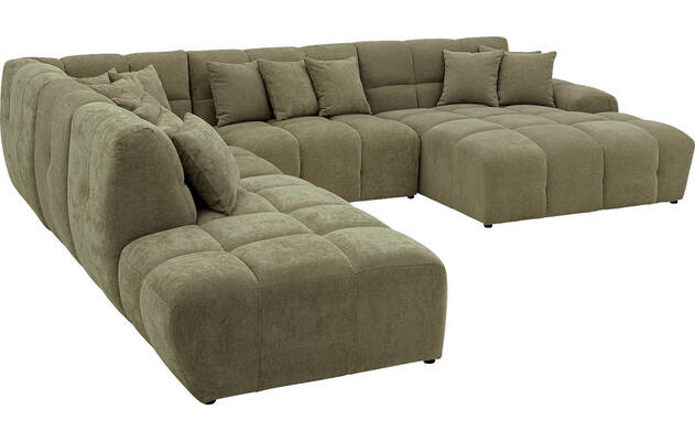 Goossens excellent u bank kubus groen stof - 8252787-gespiegeld-06