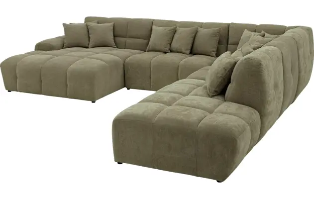 Goossens excellent u bank kubus groen stof - 8252787-goossens-excellent-kubus-bank-stof-groen-05