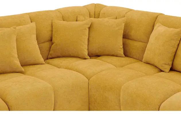 Goossens excellent u bank kubus geel stof - 8252788-gespiegeld-08