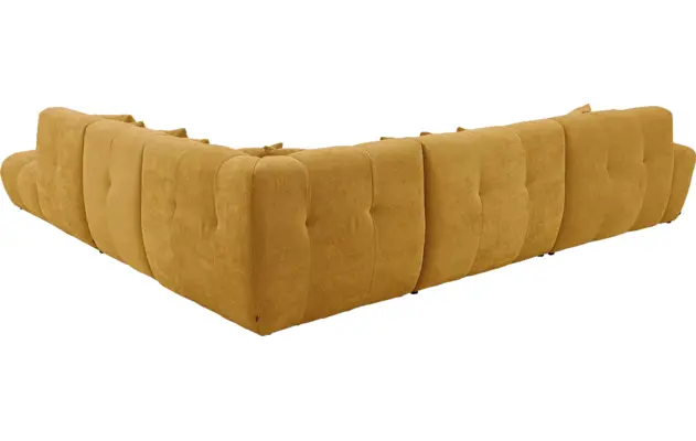 Goossens excellent u bank kubus geel stof - 8252788-goossens-excellent-kubus-bank-stof-geel-03