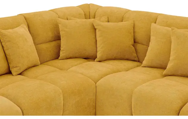 Goossens excellent u bank kubus geel stof - 8252788-goossens-excellent-kubus-bank-stof-geel-07