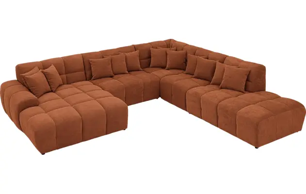 Goossens excellent u bank kubus bruin stof - 8252789-goossens-excellent-kubus-bank-stof-bruin-04