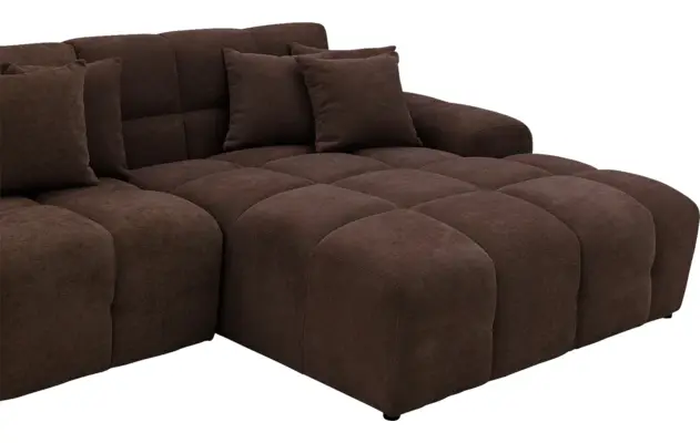 Goossens excellent u bank kubus bruin stof - 8252791-gespiegeld-07