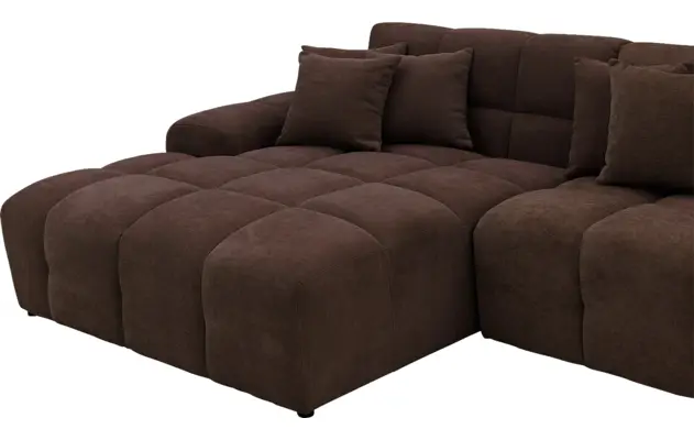 Goossens excellent u bank kubus bruin stof - 8252791-goossens-excellent-kubus-bank-stof-bruin-06
