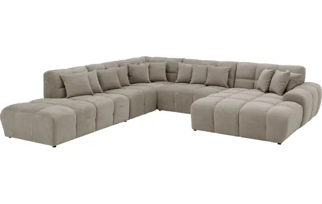 Goossens excellent u bank kubus bruin stof - 8252793-gespiegeld-03