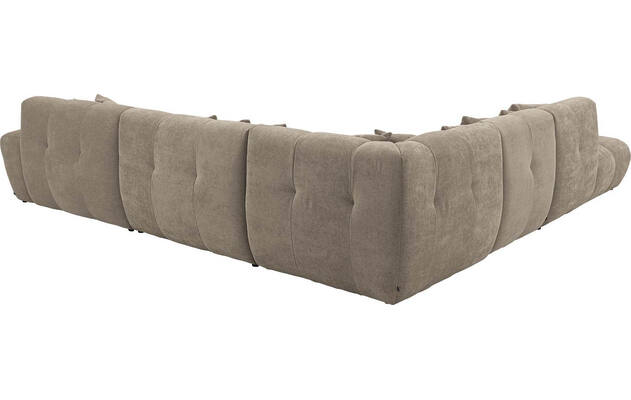 Goossens excellent u bank kubus bruin stof - 8252794-gespiegeld-04