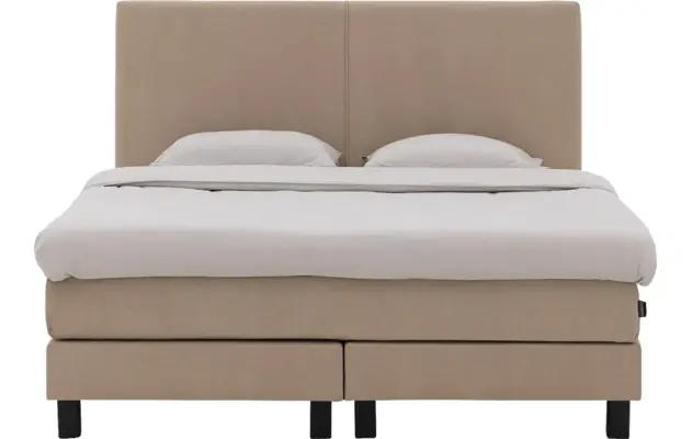 Goossens boxspring compleet gs 180 compleet bruin stof - 8252803-goossens-gs-180-boxspring-stof-02