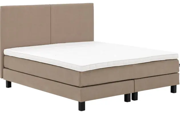 Goossens boxspring compleet gs 180 compleet bruin stof - 8252803-goossens-gs-180-boxspring-stof-05