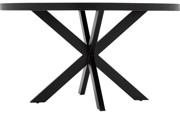 Goossens basic eettafel lecca zwart mango - 8252821-goossens-basic-lecce-eettafel-mango-zwart-04