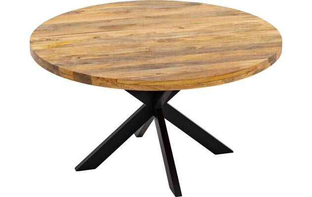 Goossens basic eettafel lecca bruin mango - 8252822-goossens-basic-lecce-eettafel-mango-bruin-03