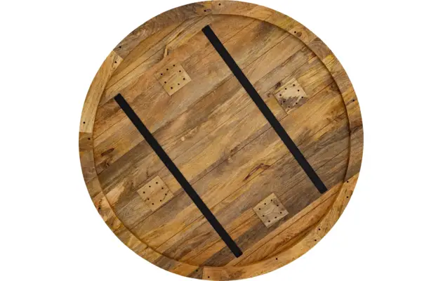 Goossens basic eettafel lecca bruin mango - 8252822-goossens-basic-lecce-eettafel-mango-bruin-08