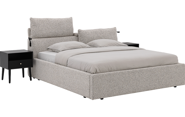 Goossens bedframe misty storage beige stof - 8252832-goossens-misty-storage-bedframe-stof-02