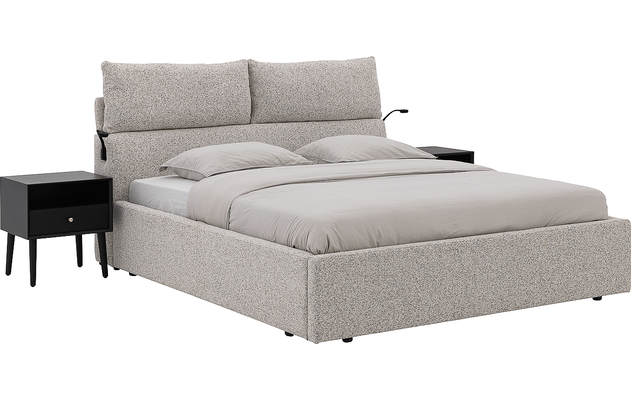 Goossens bedframe misty storage beige stof - 8252832-goossens-misty-storage-bedframe-stof-03