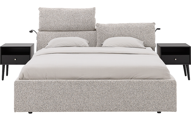 Goossens bedframe misty storage beige stof - 8252832-goossens-misty-storage-bedframe-stof-05