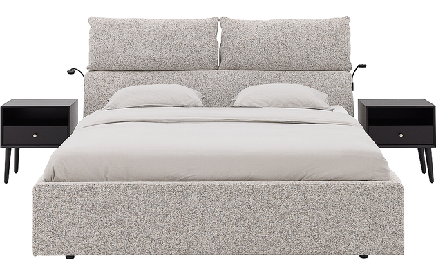 Goossens bedframe misty storage beige stof - 8252832-goossens-misty-storage-bedframe-stof-06