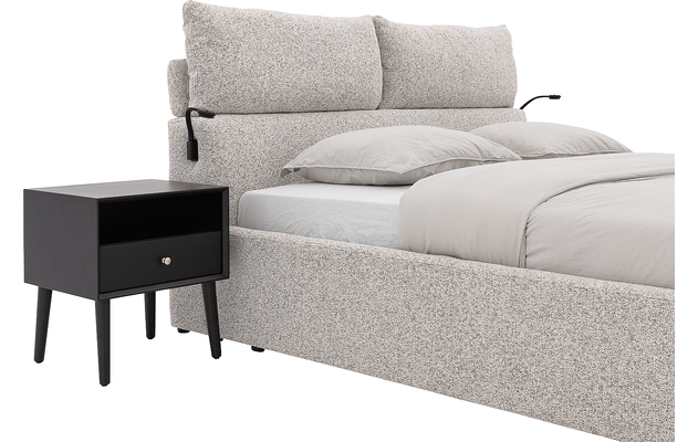 Goossens bedframe misty storage beige stof - 8252832-goossens-misty-storage-bedframe-stof-08