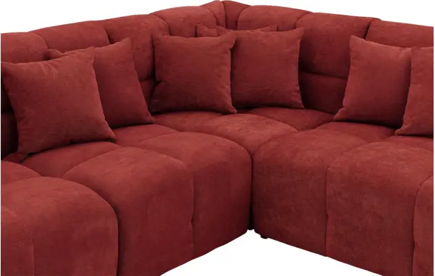 Goossens excellent u bank kubus rood stof - 8252833-gespiegeld-07