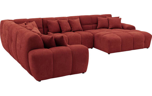 Goossens excellent u bank kubus rood stof - 8252833-gespiegeld-09