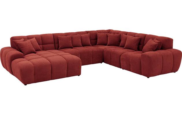 Goossens excellent u bank kubus rood stof - 8252833-goossens-excellent-kubus-bank-stof-rood-02