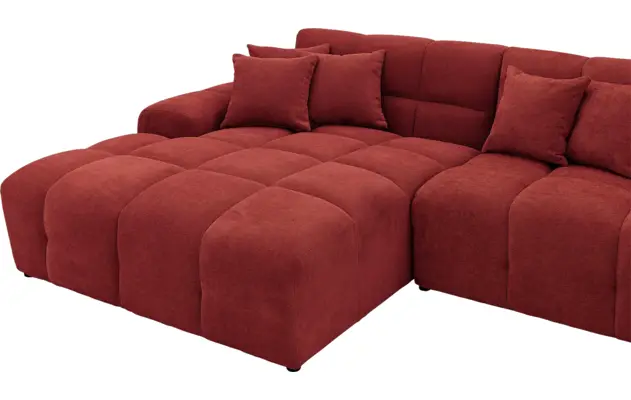 Goossens excellent u bank kubus rood stof - 8252833-goossens-excellent-kubus-bank-stof-rood-05