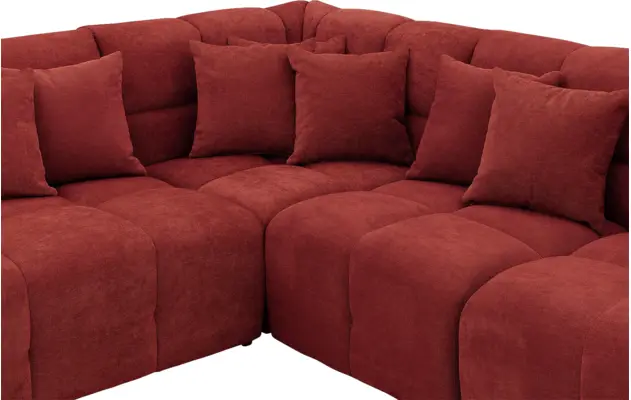 Goossens excellent u bank kubus rood stof - 8252833-goossens-excellent-kubus-bank-stof-rood-06