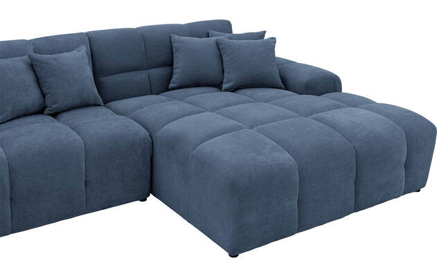 Goossens excellent u bank kubus blauw stof - 8252834-gespiegeld-06