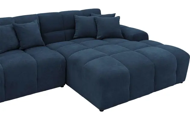 Goossens excellent u bank kubus blauw stof - 8252835-gespiegeld-06