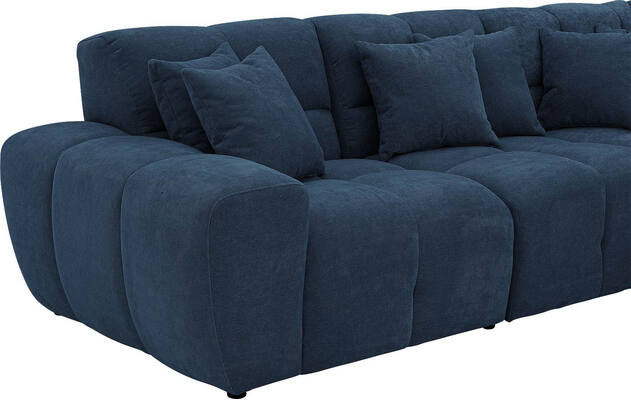 Goossens excellent u bank kubus blauw stof - 8252835-gespiegeld-08