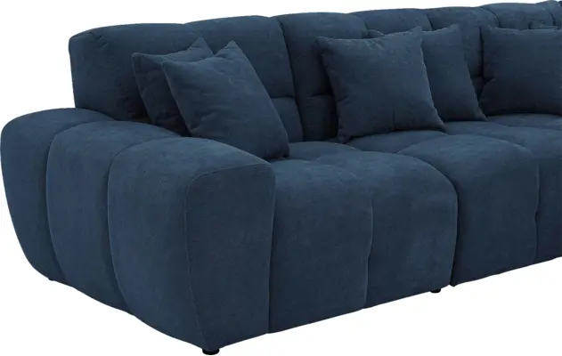 Goossens excellent u bank kubus blauw stof - 8252835-gespiegeld-08