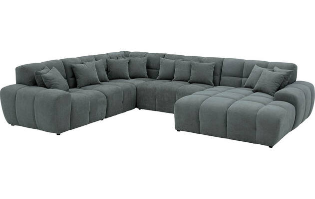 Goossens excellent u bank kubus groen stof - 8252836-gespiegeld-03
