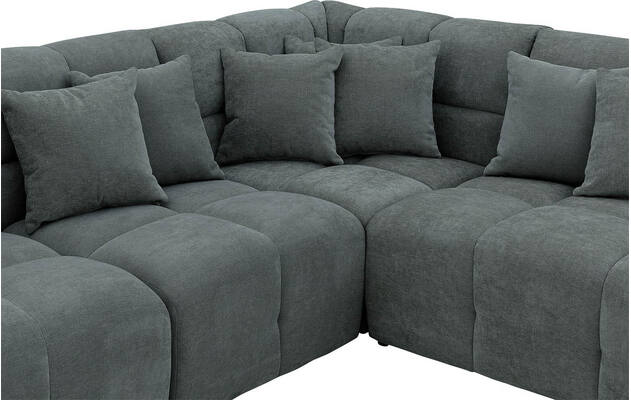 Goossens excellent u bank kubus groen stof - 8252836-gespiegeld-07
