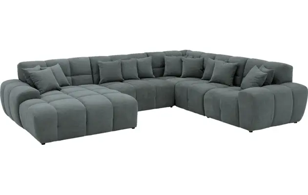 Goossens excellent u bank kubus groen stof - 8252836-goossens-excellent-kubus-bank-stof-groen-02