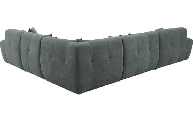 Goossens excellent u bank kubus groen stof - 8252836-goossens-excellent-kubus-bank-stof-groen-03