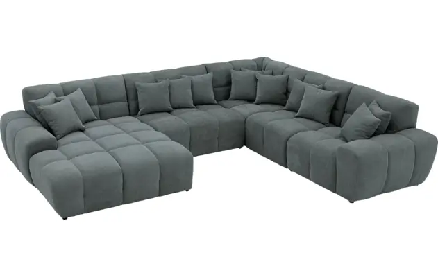 Goossens excellent u bank kubus groen stof - 8252836-goossens-excellent-kubus-bank-stof-groen-04