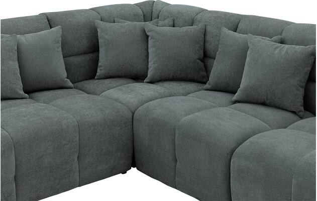 Goossens excellent u bank kubus groen stof - 8252836-goossens-excellent-kubus-bank-stof-groen-06