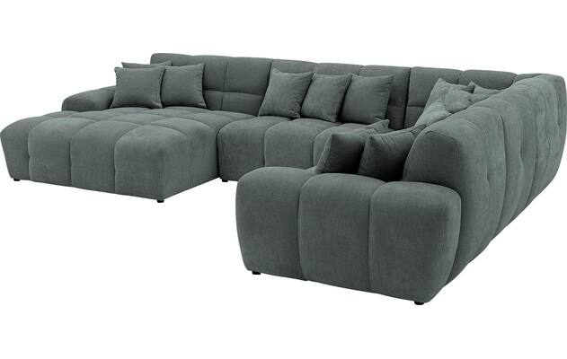 Goossens excellent u bank kubus groen stof - 8252836-goossens-excellent-kubus-bank-stof-groen-08