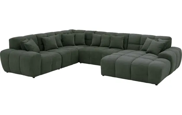 Goossens excellent u bank kubus groen stof - 8252838-gespiegeld-03