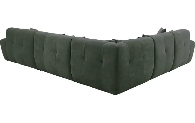 Goossens excellent u bank kubus groen stof - 8252838-gespiegeld-04