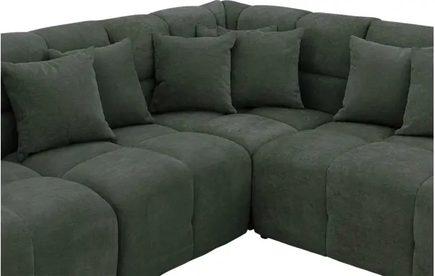 Goossens excellent u bank kubus groen stof - 8252838-gespiegeld-07