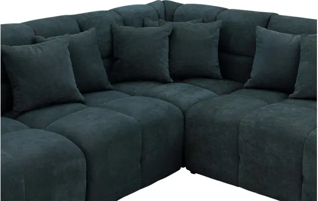 Goossens excellent u bank kubus groen stof - 8252839-gespiegeld-07