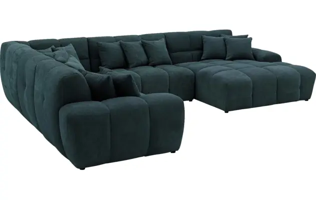 Goossens excellent u bank kubus groen stof - 8252839-gespiegeld-09