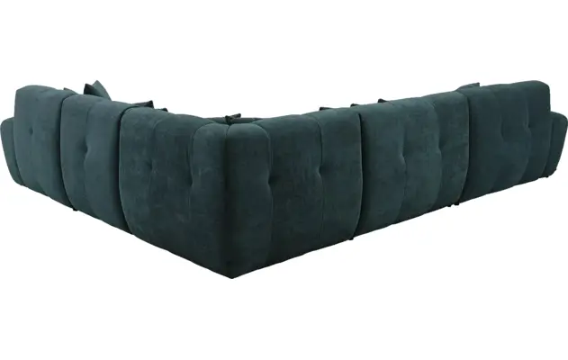 Goossens excellent u bank kubus groen stof - 8252839-goossens-excellent-kubus-bank-stof-groen-03