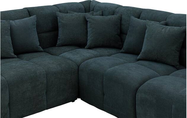 Goossens excellent u bank kubus groen stof - 8252839-goossens-excellent-kubus-bank-stof-groen-06