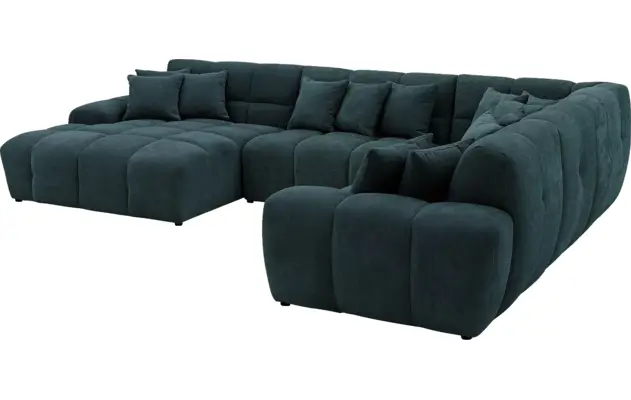 Goossens excellent u bank kubus groen stof - 8252839-goossens-excellent-kubus-bank-stof-groen-08