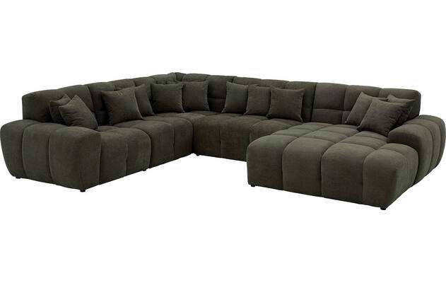 Goossens excellent u bank kubus groen stof - 8252840-gespiegeld-03