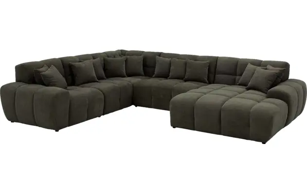 Goossens excellent u bank kubus groen stof - 8252840-gespiegeld-03