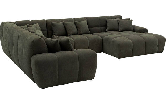 Goossens excellent u bank kubus groen stof - 8252840-gespiegeld-09