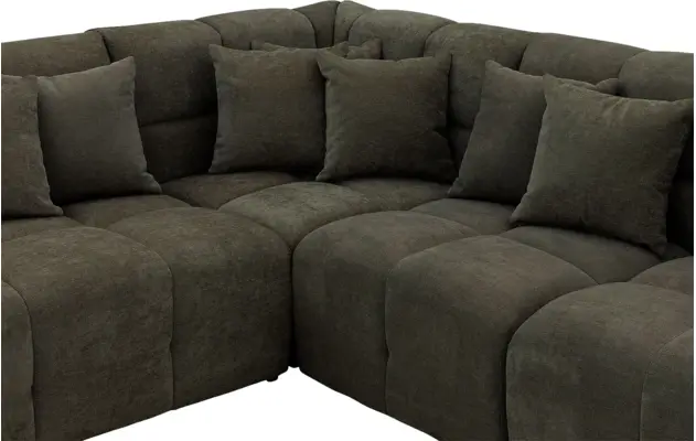 Goossens excellent u bank kubus groen stof - 8252840-goossens-excellent-kubus-bank-stof-groen-06