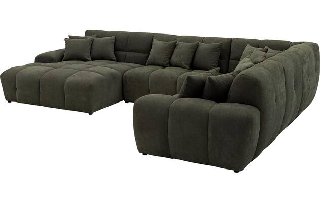 Goossens excellent u bank kubus groen stof - 8252840-goossens-excellent-kubus-bank-stof-groen-08